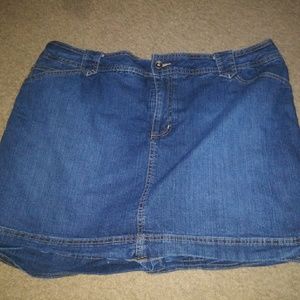 Demin Skort
